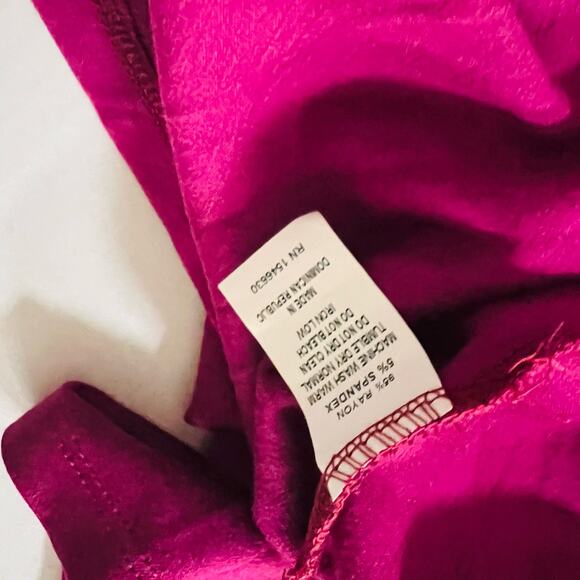 Rebdolls Long Sleeve V Neck Skater Dress Size L Large NWT - Picture 4 of 8